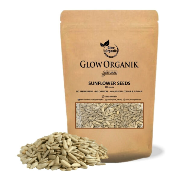 100% Natural Sunflower Seeds – Premium Raw Kernels, Chemical-Free