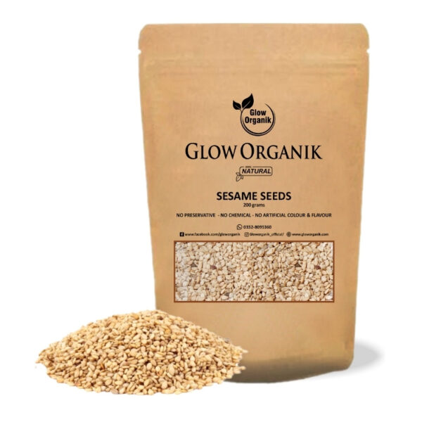 100% Natural Sesame Seeds – Premium Whole White Til Seeds