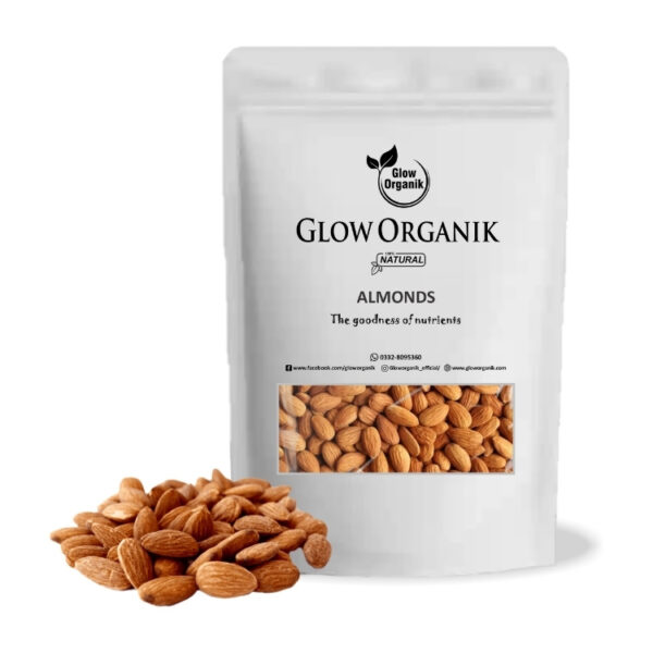 Premium American Almonds – 100% Natural Whole Badam, Crunch & Nutrient-Rich