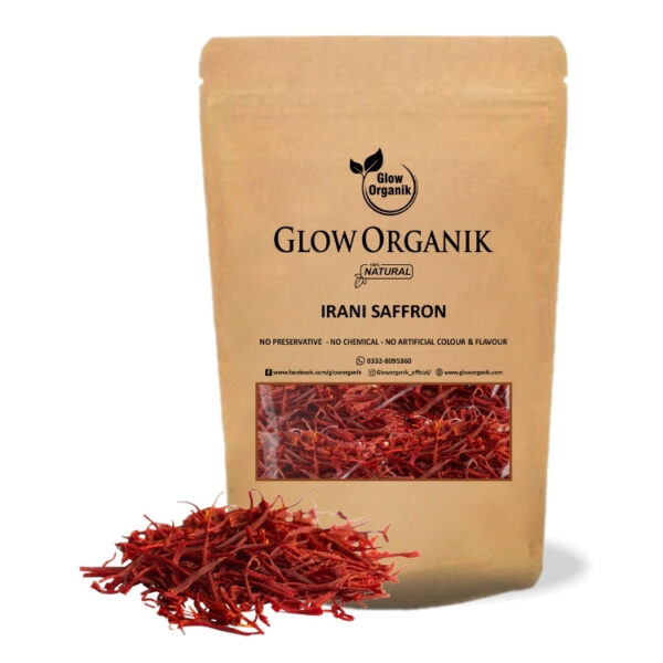 100% Natural Irani Saffron (1g) – Premium Grade A Kesar Threads, Pure & Authentic